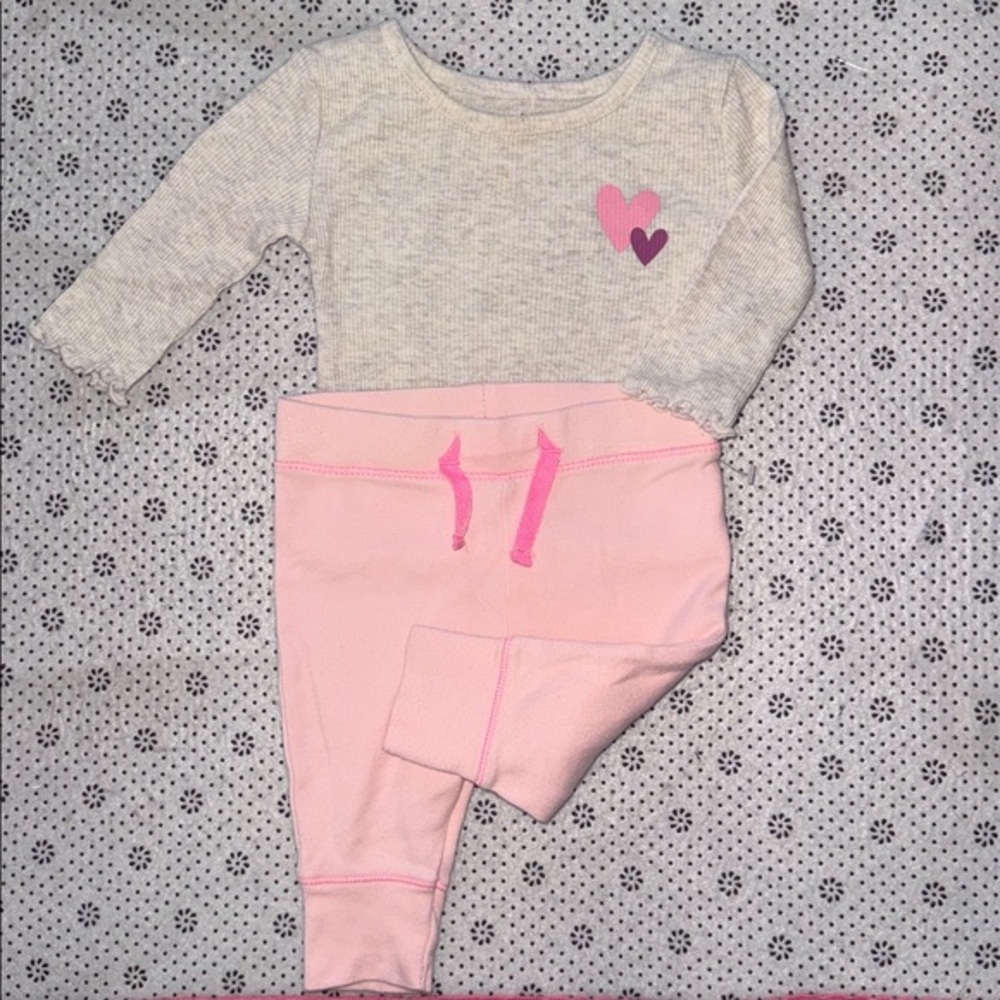 🛍 CUTE  Little GIRLS OUTFIT SIZE 0-3 MONTHS 🛍